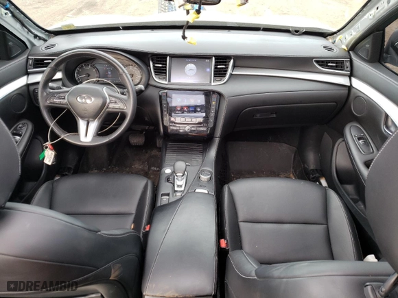 2019 Infiniti QX50 LUXE with VIN 3PCAJ5M36KF148256, listed as a Copart auction lot 50547675 with 85,501 mi miles and Salvage Title. Bid and sale history available at carsss.com. Image 8.