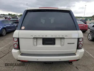 2010 Land Rover Range Rover SC with VIN SALMF1E48AA312377, listed as a Copart auction lot 58079295 with 155,103 mi miles and Salvage title. Bid and sale history available at DreamBid. Image 6.