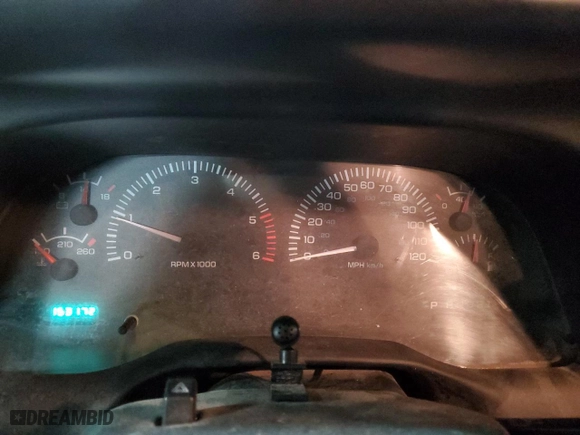 1999 Dodge Ram 1500 with VIN 1B7HF13Z8XJ501577, listed as a Copart auction lot 83444274 with 153,172 mi miles and Salvage Title. Bid and sale history available at carsss.com. Image 9.