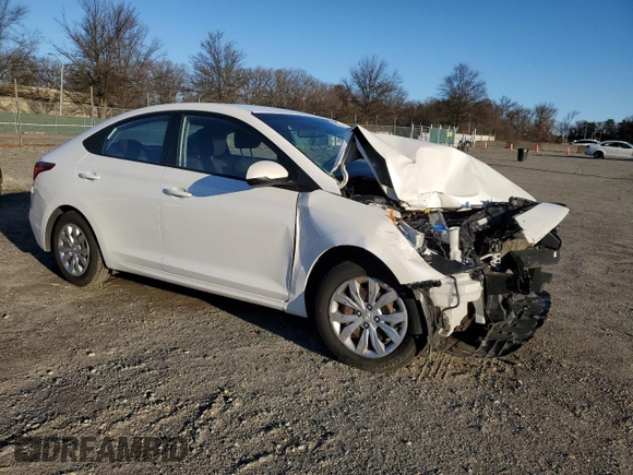 2018 Hyundai Accent SE with VIN 3KPC24A37JE023016, listed as a Copart auction lot 86780234 with 112,048 mi miles and Salvage Title. Bid and sale history available at carsss.com. Image 4.