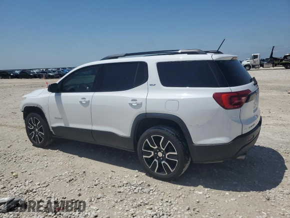 2019 GMC Acadia SLT z VIN 1GKKNMLS9KZ190723, wystawiony jako Copart lot #55758375 z przebiegiem 82 468 mil mil oraz Szkoda całkowita • Salvage title. Historia ofert i sprzedaży dostępna na DreamBid. Obrazek 2.