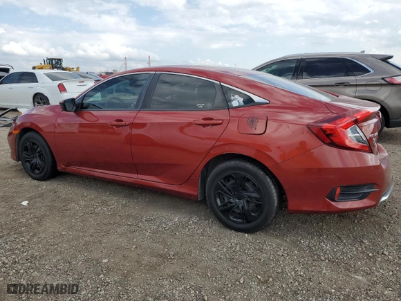 2019 Honda Civic Sedan LX with VIN 19XFC2F67KE015467, listed as a Copart auction lot 44038995 with 70,931 mi miles and Salvage Title. Bid and sale history available at carsss.com. Image 2.