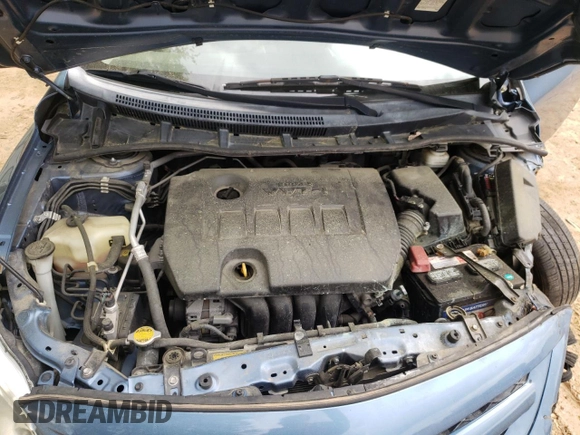 2013 Toyota Corolla L with VIN 5YFBU4EE3DP104616, listed as a Copart auction lot 51724595 with 95,357 mi miles and Salvage Title. Bid and sale history available at DreamBid. Image 12.