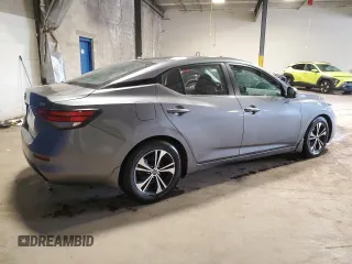 2020 Nissan Sentra SV with VIN 3N1AB8CV7LY251521, listed as a Copart auction lot 56141735 with 63,556 mi miles and Clean Title. Bid and sale history available at DreamBid. Image 3.