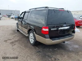 2014 Ford Expedition EL XLT with VIN 1FMJK1H55EEF13111, listed as a IAAI auction lot 41748977 with 261,286 mi miles. Bid and sale history available at carsss.com. Image 3.