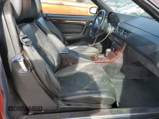 2000 Mercedes-Benz SL-Class with VIN WDBFA68F6YF191384, listed as a Copart auction lot 79318264 with 46,673 mi miles and Salvage Title. Bid and sale history available at carsss.com. Image 10.