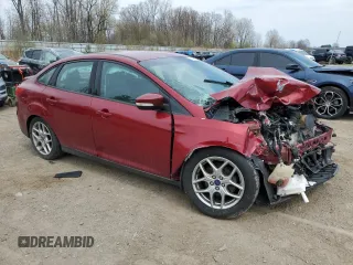 2015 Ford Focus SE with VIN 1FADP3F20FL340284, listed as a Copart auction lot 54115255 with 166,433 mi miles and Clean Title. Bid and sale history available at DreamBid. Image 4.