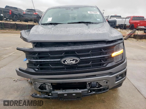 2024 Ford F-150 XLT with VIN 1FTFW3L55RFA14004, listed as a Copart auction lot 45779285 with 14,944 mi miles and Salvage Title. Bid and sale history available at carsss.com. Image 5.