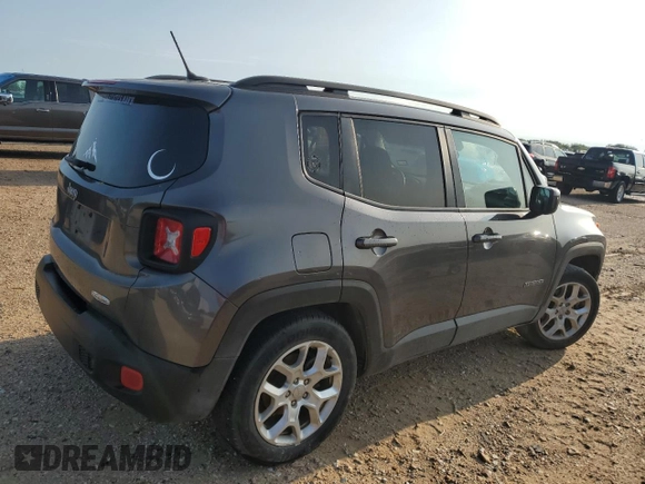 2017 Jeep Renegade Altitude с VIN ZACCJABB9HPE85498, выставлен на аукционе Copart как лот 54360325 с пробегом 80 815 миль миль и Списание • Salvage title. История ставок и продаж доступна на DreamBid. Изображение 3.
