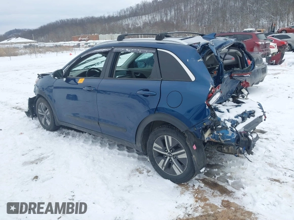 2020 Kia Niro EX Premium with VIN KNDCE3LC2L5366796, listed as a IAAI auction lot 41280811 with 53,427 mi miles. Bid and sale history available at carsss.com. Image 3.
