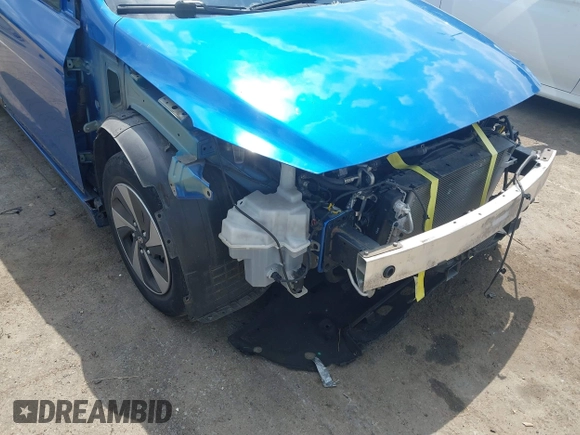 2017 Hyundai Ioniq SEL with VIN KMHC75LC0HU047671, listed as a IAAI auction lot 42404401 with 88,696 mi miles and . Bid and sale history available at DreamBid. Image 6.