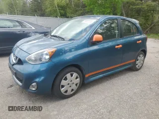 2015 Nissan Micra S z VIN 3N1CK3CP8FL252708, wystawiony jako Copart lot #56902095 z przebiegiem 218 222 mil mil oraz Tytuł czysty. Historia ofert i sprzedaży dostępna na DreamBid. Obrazek 1.