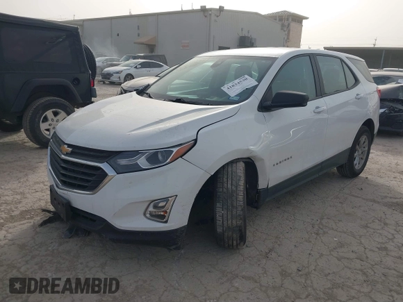 2020 Chevrolet Equinox LS with VIN 3GNAXHEV0LS591907, listed as a IAAI auction lot 41834530 with 81,093 mi miles and . Bid and sale history available at DreamBid. Image 18.