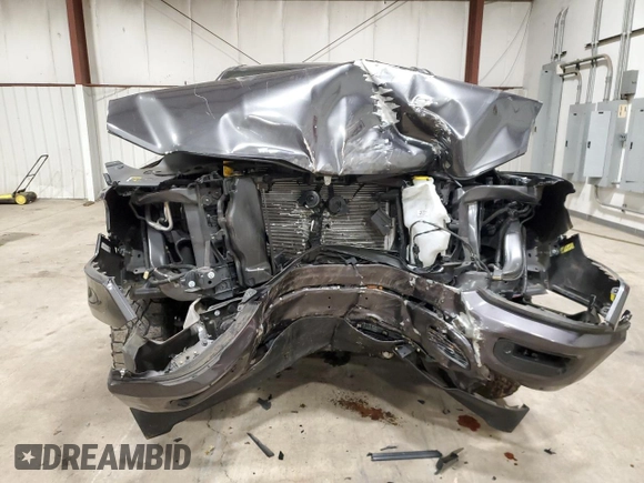 2021 Ram 1500 Big Horn with VIN 1C6SRFFT3MN590925, listed as a Copart auction lot 83528574 with 50,995 mi miles and Salvage title. Bid and sale history available at DreamBid. Image 5.
