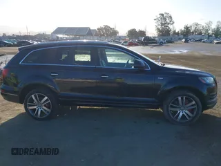 2014 Audi Q7 Premium Plus with VIN WA1LGAFEXED014547, listed as a IAAI auction lot 42256396 with 158,038 mi miles and . Bid and sale history available at DreamBid. Image 12.