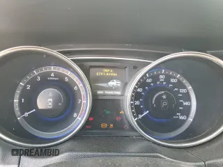 2014 Hyundai Sonata SE with VIN 5NPEC4AC4EH897489, listed as a Copart auction lot 49184125 with 95,840 mi miles and Salvage Title. Bid and sale history available at DreamBid. Image 9.