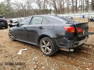 2007 Lexus IS 350 with VIN JTHBE262772011248, listed as a Copart auction lot 44365575 with Not Provided miles and Salvage Title. Bid and sale history available at DreamBid. Image 2.