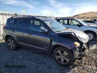 2008 Toyota RAV4 Sport with VIN JTMBK32V985045692, listed as a Copart auction lot 79458804 with 208,632 mi miles and Salvage Title. Bid and sale history available at carsss.com. Image 4.