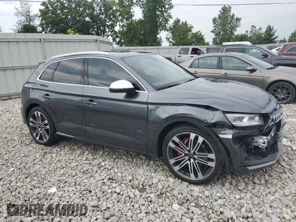 2018 Audi SQ5 Prestige with VIN WA1C4AFY8J2025782, listed as a Copart auction lot 65349204 with 80,688 mi miles and Clean Title. Bid and sale history available at DreamBid. Image 4.