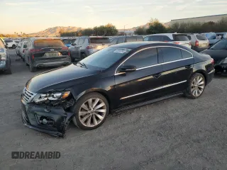 2015 Volkswagen CC R-Line with VIN WVWBP7AN1FE816198, listed as a Copart auction lot 80695794 with 139,527 mi miles and Salvage Title. Bid and sale history available at carsss.com. Image 1.