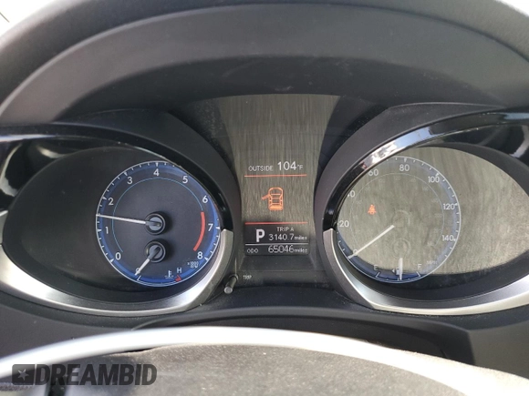 2016 Toyota Corolla L with VIN 5YFBURHE4GP404341, listed as a Copart auction lot 63867175 with 65,046 mi miles and Salvage title. Bid and sale history available at DreamBid. Image 9.