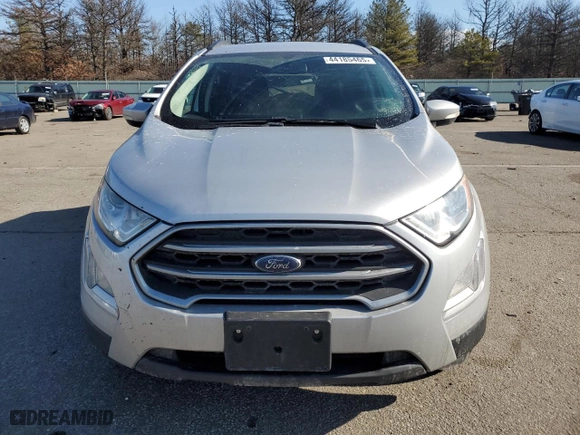 2018 Ford EcoSport SE with VIN MAJ6P1UL3JC191581, listed as a Copart auction lot 44185465 with 63,103 mi miles and Non Repairable. Bid and sale history available at carsss.com. Image 5.