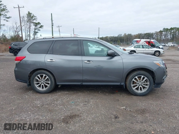 2015 Nissan Pathfinder SV with VIN 5N1AR2MN5FC702068, listed as a IAAI auction lot 41404755 with 179,926 mi miles. Bid and sale history available at carsss.com. Image 13.