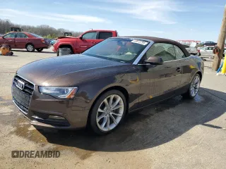 2013 Audi A5 Premium Plus with VIN WAULFAFH6DN017342, listed as a Copart auction lot 49815795 with 108,488 mi miles and Salvage Title. Bid and sale history available at carsss.com. Image 1.