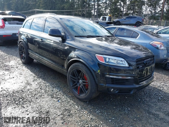 2007 Audi Q7 4.2L Premium with VIN WA1EV74L77D076445, listed as a IAAI auction lot 41525359 with 175,563 mi miles. Bid and sale history available at carsss.com. Image 1.