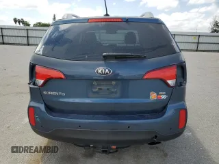 2014 Kia Sorento LX with VIN 5XYKT4A79EG483444, listed as a Copart auction lot 54548875 with 110,461 mi miles and Salvage Title. Bid and sale history available at carsss.com. Image 6.