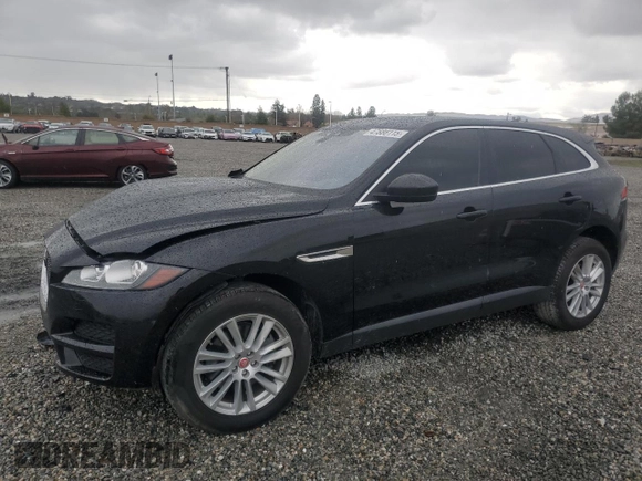 2020 Jaguar F-Pace 30t Prestige with VIN SADCK2GX5LA637538, listed as a Copart auction lot 47886115 with 74,478 mi miles and Salvage Title. Bid and sale history available at DreamBid. Image 1.