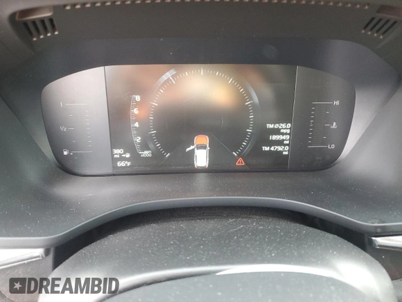 2019 Volvo XC60 Momentum with VIN LYV102DK2KB332538, listed as a Copart auction lot 85345534 with 189,949 mi miles and Salvage title. Bid and sale history available at DreamBid. Image 9.