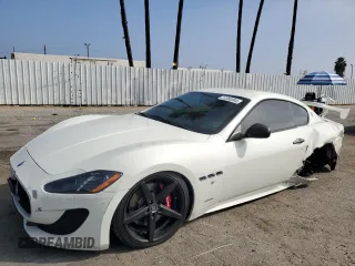 2014 Maserati GranTurismo Sport with VIN ZAM45VLA7E0122216, listed as a Copart auction lot 72050094 with 40,716 mi miles and Salvage Title. Bid and sale history available at carsss.com. Image 1.