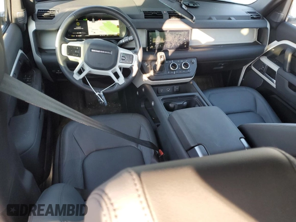 2024 Land Rover Defender S with VIN SALEJ7EX6R2347361, listed as a Copart auction lot 87747555 with 4,176 mi miles and Salvage title. Bid and sale history available at DreamBid. Image 8.