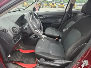 2021 Mitsubishi Mirage ES with VIN ML32FUFJXMHF00744, listed as a Copart auction lot 58791135 with 52,444 mi miles and Salvage title. Bid and sale history available at DreamBid. Image 7.