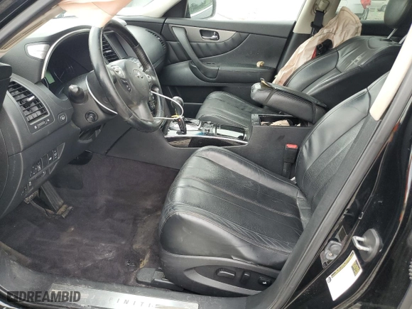 2014 Infiniti QX70 with VIN JN8CS1MW0EM413360, listed as a Copart auction lot 56853934 with 242,661 mi miles and Clean Title. Bid and sale history available at carsss.com. Image 7.