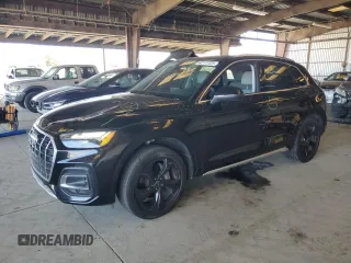 2021 Audi Q5 Premium Plus z VIN WA1BAAFY6M2071930, wystawiony jako Copart lot #62777725 z przebiegiem 59 879 mil mil oraz Szkoda całkowita • Salvage title. Historia ofert i sprzedaży dostępna na DreamBid. Obrazek 1.