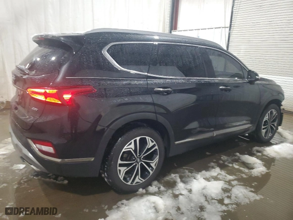 2019 Hyundai Santa Fe Limited with VIN 5NMS53AA1KH071911, listed as a Copart auction lot 88860245 with 95,578 mi miles and Salvage Title. Bid and sale history available at carsss.com. Image 3.