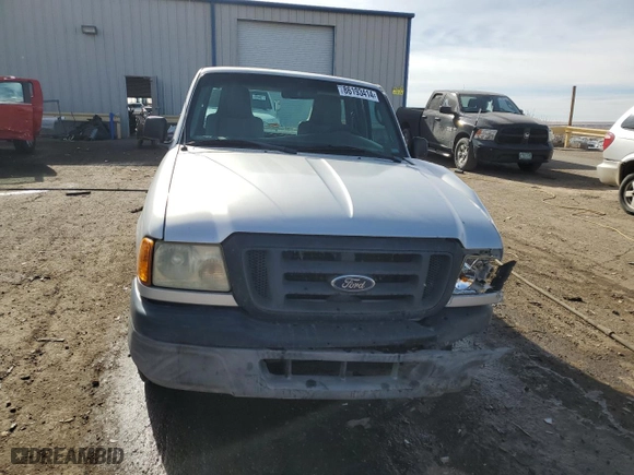 2005 Ford Ranger XL with VIN 1FTYR10D45PA01118, listed as a Copart auction lot 86193414 with 0 mi miles and Salvage Title. Bid and sale history available at carsss.com. Image 5.