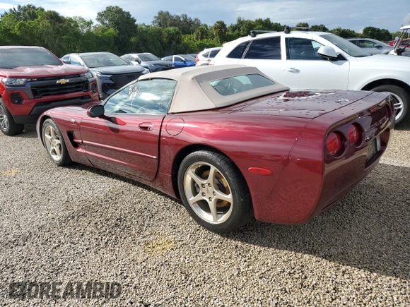 2003 Chevrolet Corvette with VIN 1G1YY32G535115457, listed as a Copart auction lot 74074604 with Not Provided miles and Salvage Title. Bid and sale history available at carsss.com. Image 2.