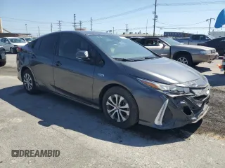 2021 Toyota Prius LE with VIN JTDKAMFPXM3174423, listed as a Copart auction lot 57614925 with Not provided miles and Non repairable. Bid and sale history available at DreamBid. Image 4.