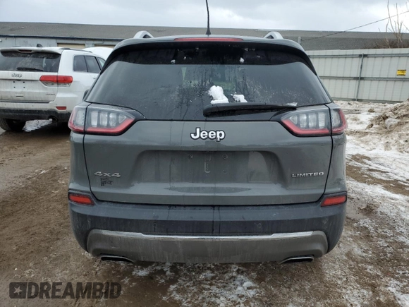 2020 Jeep Cherokee Limited with VIN 1C4PJMDN4LD564756, listed as a Copart auction lot 42547385 with 44,470 mi miles and Non repairable. Bid and sale history available at DreamBid. Image 6.