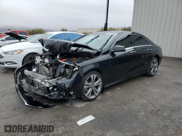 2019 Mercedes-Benz CLA 250 with VIN WDDSJ4EB0KN699441, listed as a Copart auction lot 39172383 with 41,040 mi miles and . Bid and sale history available at DreamBid. Image 1.