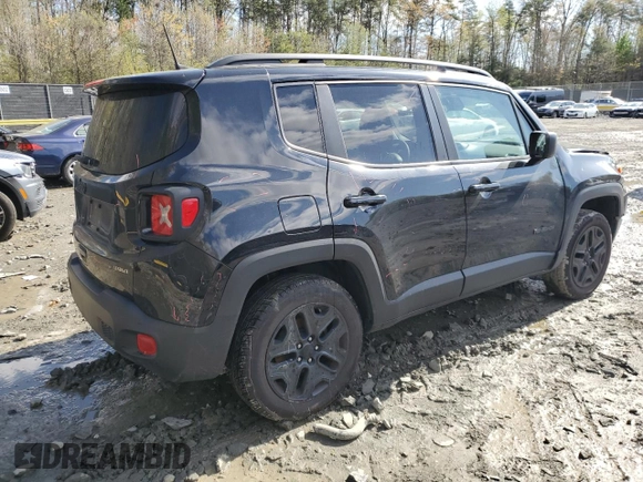 2021 Jeep Renegade Upland with VIN ZACNJDABXMPM26690, listed as a Copart auction lot 52198365 with 60,267 mi miles and Salvage title. Bid and sale history available at DreamBid. Image 3.
