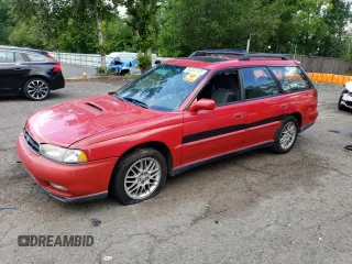 1998 Subaru Legacy with VIN 4S3BK6750W7320376, listed as a Copart auction lot 58223125 with 127,481 mi miles and Salvage title. Bid and sale history available at DreamBid. Image 1.