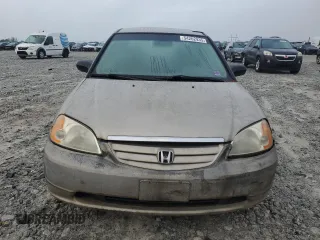 2001 Honda Civic LX with VIN 1HGES16511L031025, listed as a Copart auction lot 54262935 with 194,123 mi miles and Clean Title. Bid and sale history available at carsss.com. Image 5.