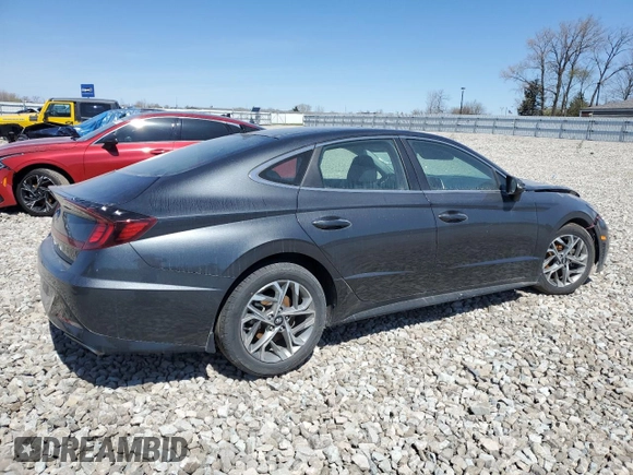 2023 Hyundai Sonata SEL z VIN KMHL14JA3PA307218, wystawiony jako Copart lot #52920165 z przebiegiem Nie podano mil oraz Szkoda całkowita • Salvage title. Historia ofert i sprzedaży dostępna na DreamBid. Obrazek 3.