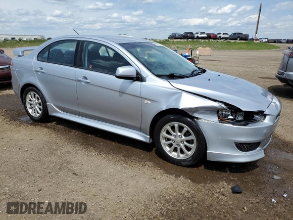 2014 Mitsubishi Lancer SE z VIN JA32V2FW3EU602908, wystawiony jako Copart lot #60148705 z przebiegiem 188 938 mil mil oraz Szkoda całkowita • Salvage title. Historia ofert i sprzedaży dostępna na DreamBid. Obrazek 4.