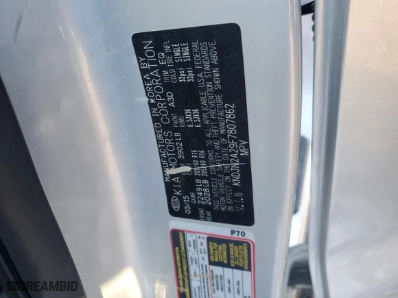 2015 Kia Soul with VIN KNDJN2A29F7807862, listed as a Copart auction lot 87734035 with 165,544 mi miles and Salvage Title. Bid and sale history available at carsss.com. Image 12.