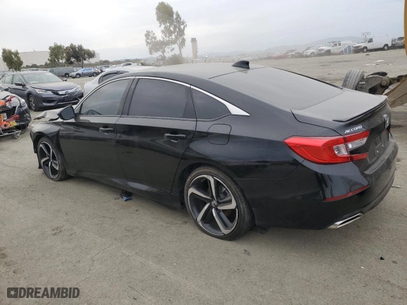 2022 Honda Accord Sedan Sport SE with VIN 1HGCV1F43NA026691, listed as a Copart auction lot 45006995 with 32,986 mi miles and Salvage Title. Bid and sale history available at carsss.com. Image 2.